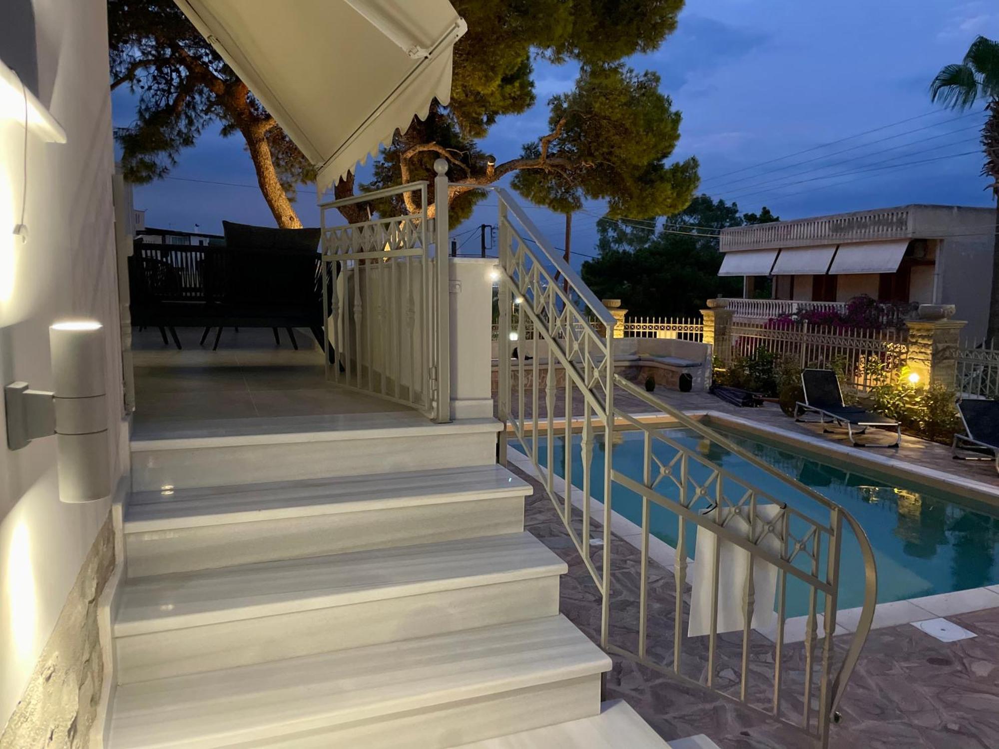 Villa Isabella Aegina Vathí Екстериор снимка